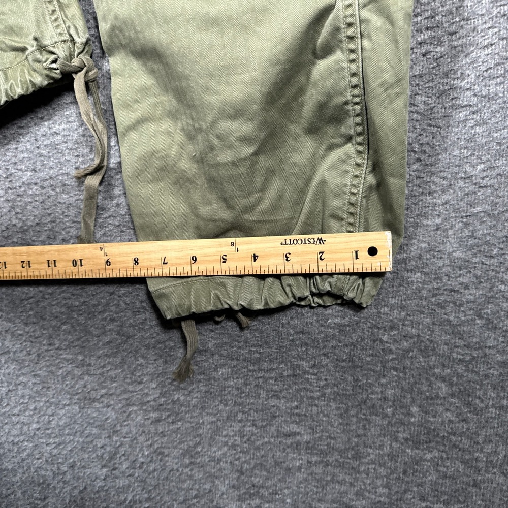 RRL Ralph Lauren Pants Men 33x32 Green Military Paratroop Field Cargo P44 Monkey - Picture 5 of 13